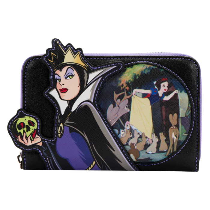 Snow White (1937) - Evil Queen Apple Zip Purse - Loungefly
