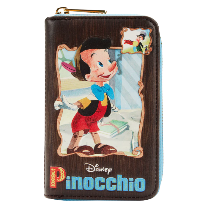 Pinocchio (1940) - Classic Book Zip Purse - Loungefly