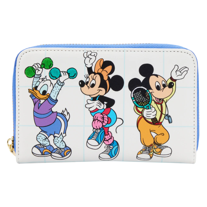 Disney - Mousercise Zip Purse - Loungefly