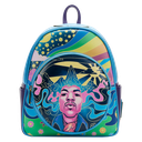 Jimi Hendrix - Psychadelic Landscape Glow In The Dark Mini Backpack - Loungefly