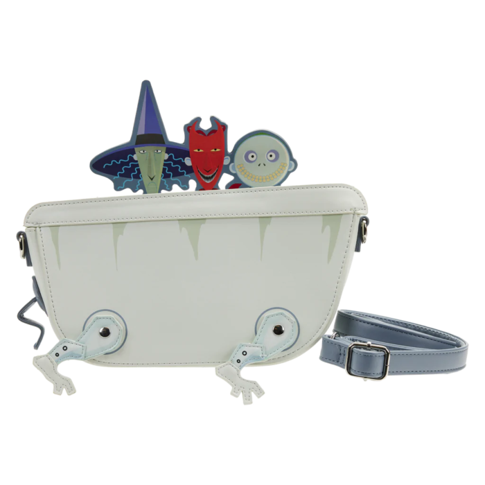 The Nightmare Before Christmas - Lock, Shock & Barrel Bathtub Glow in the Dark Crossbody Bag  - Loungefly