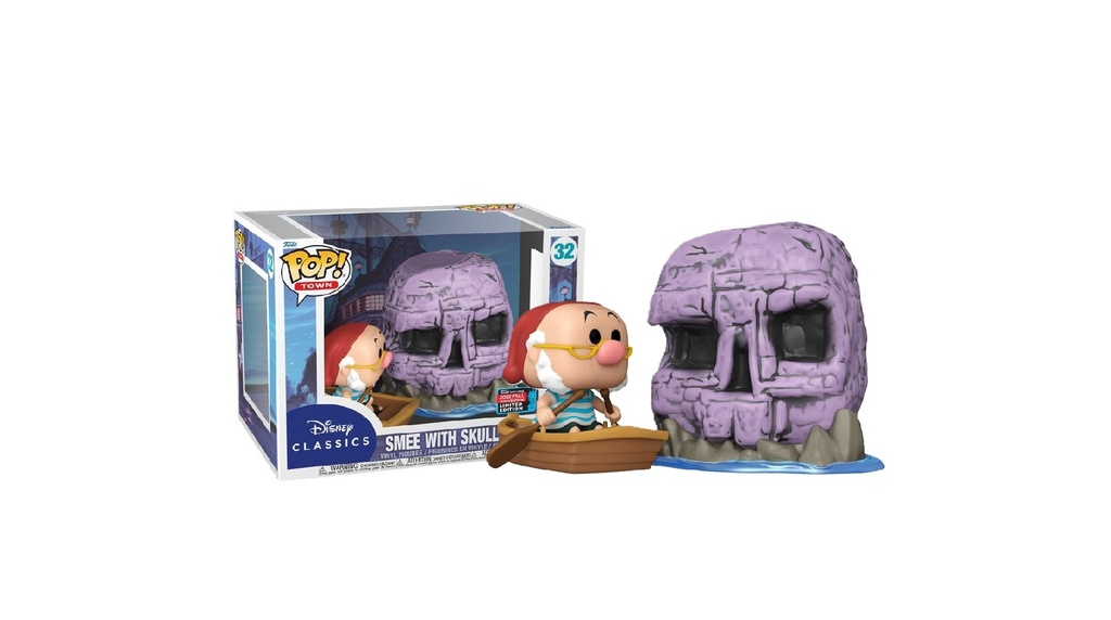 Disney Peter Pan - Smee with Skull Rock Pop! Town NYCC 2022 Funko Pop! Vinyl Figure #32