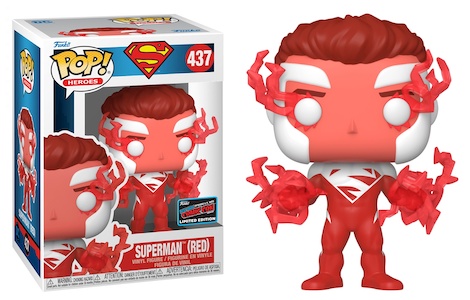 DC Heroes Superman (Red) NYCC 2022 Funko Pop! Vinyl