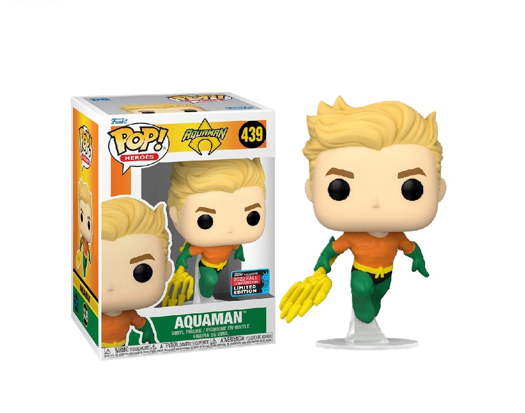 DC Heroes – Aquaman NYCC 2022 Funko Pop! Vinyl Figure #439