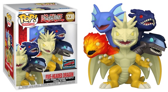Yu-Gi-Oh! - Five-Headed Dragon Super-Sized NYCC 2022 Funko Pop! Vinyl