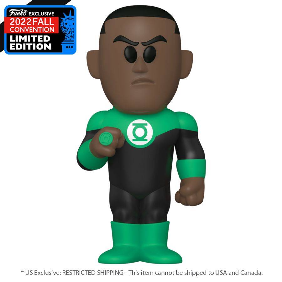DC Comics - John Stewart Green Lantern with Chase NYCC 2022 US Exclusive Funko Vinyl Soda [RS]