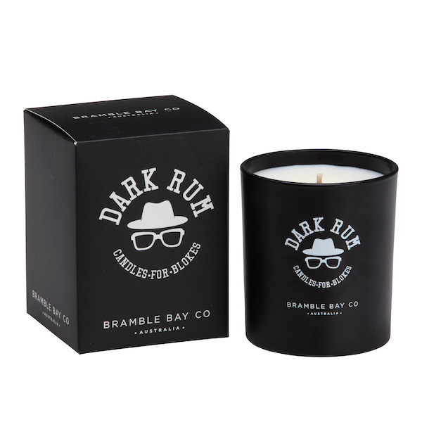 Dark Rum Candle - Men's Collection Bramble Bay Co