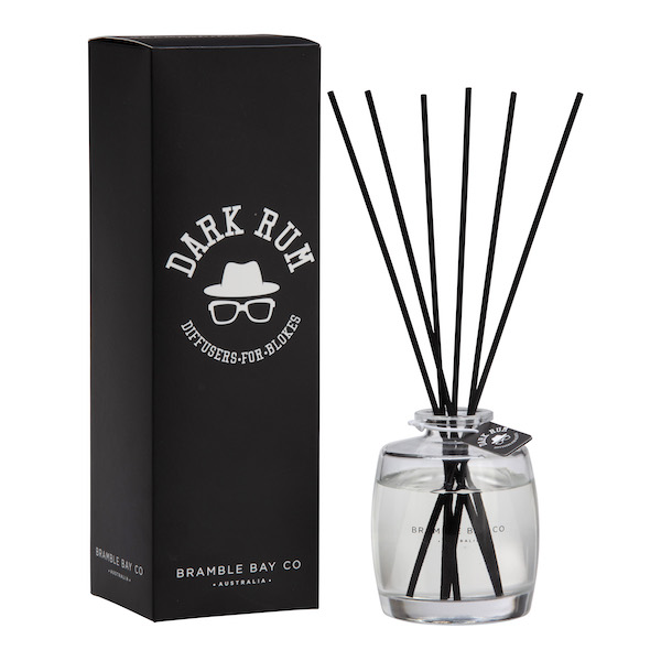 Dark Rum Reed Diffuser 150g - Mens Collection - Bramble Bay Co
