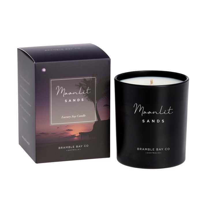 Ocean After Dark Candle - Moonlit Sands - Bramble Bay Co