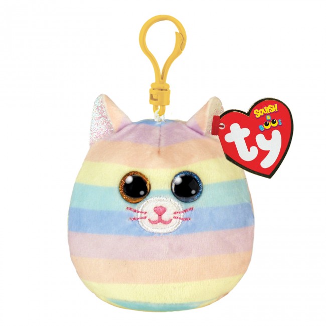 Heather The Cat - Ty Squishy Beanies Clip