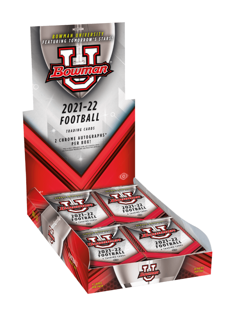 2021-22 TOPPS - Bowman University Football Cards