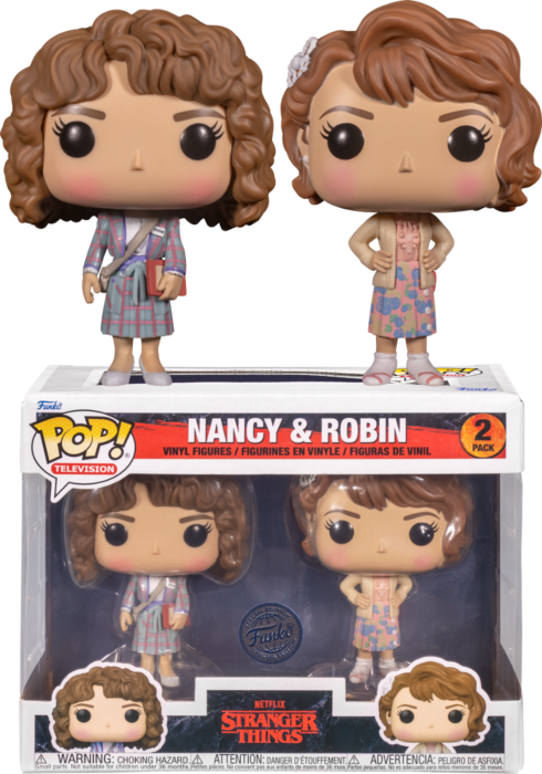 Stranger Things (Season 4) - Nancy & Robin Funko Pop! Vinyl Figure 2pk