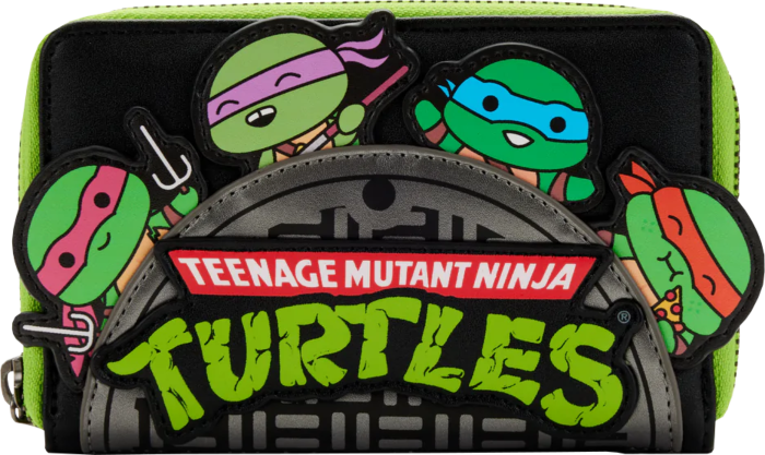 Teenage Mutant Ninja Turtles - Sewer Cap Zip Purse - Loungefly