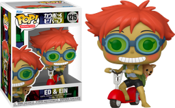Cowboy Bebop - Ed & Ein On Scooter Funko Pop! Vinyl Figure