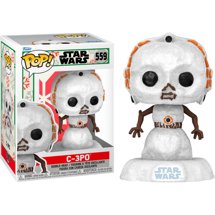 Star Wars - Snowman C-3PO Holiday Funko Pop! Vinyl Figure #559