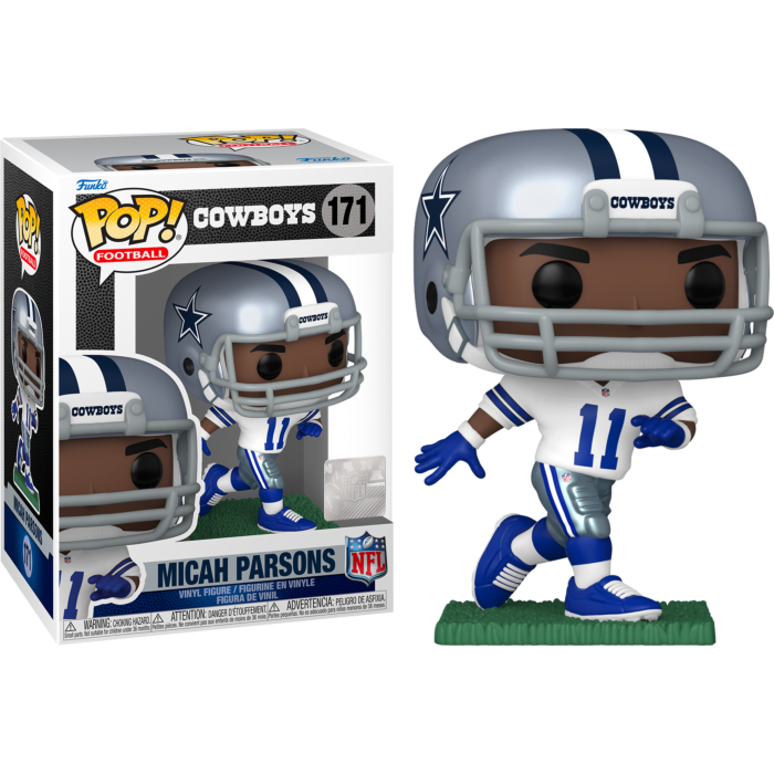 NFL Football: Dallas Cowboys - Micah Parsons (Away Uniform) Funko Pop! Vinyl Figure #171