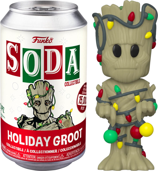 Marvel - Christmas Groot Funko Pop! Vinyl SODA Figure