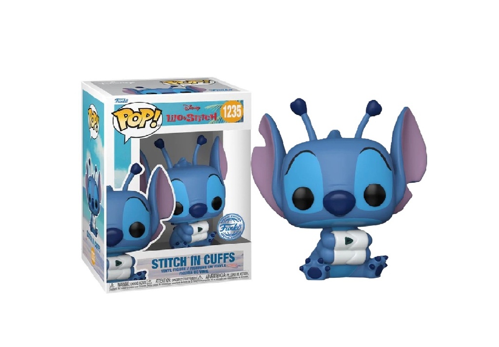 Lilo & Stitch - Stitch in Cuffs Funko Pop! Vinyl Figure #1235