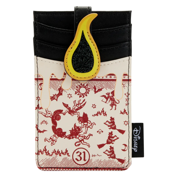 Hocus Pocus - Black Flame Candle Glow In The Dark Card Holder - Loungefly