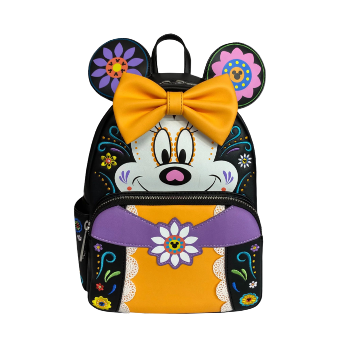 Disney - Minnie Sugar Skull Mini Backpack - Loungefly