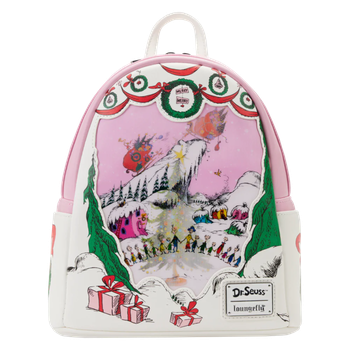 Dr Seuss - The Grinch Lenticular Scene Mini Backpack - Loungefly