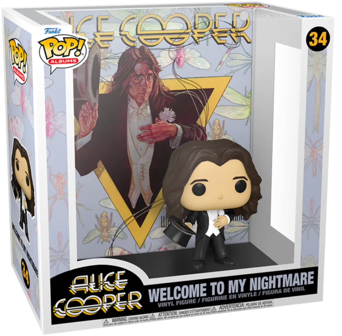 Alice Cooper - Welcome To My Nightmare Album Funko Pop! Vinyl Figure