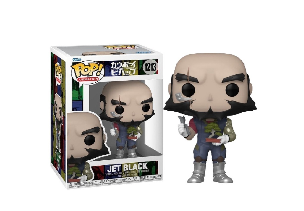 Cowboy Bebop - Jet Black with Bonsai Funko Pop! Vinyl Figure #1213