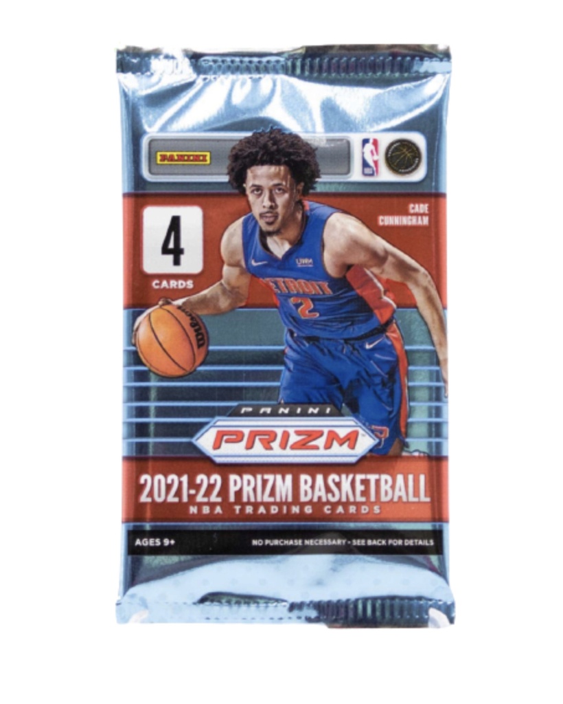 PANINI Prizm 2021-22 NBA Basketball Trading Cards Booster Pack