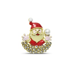 Santa Clause - Christmas Brooch