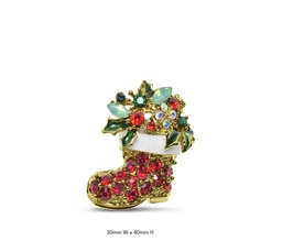 Christmas Stocking - Christmas Brooch