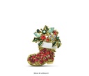 [BBL41] Christmas Stocking - Christmas Brooch