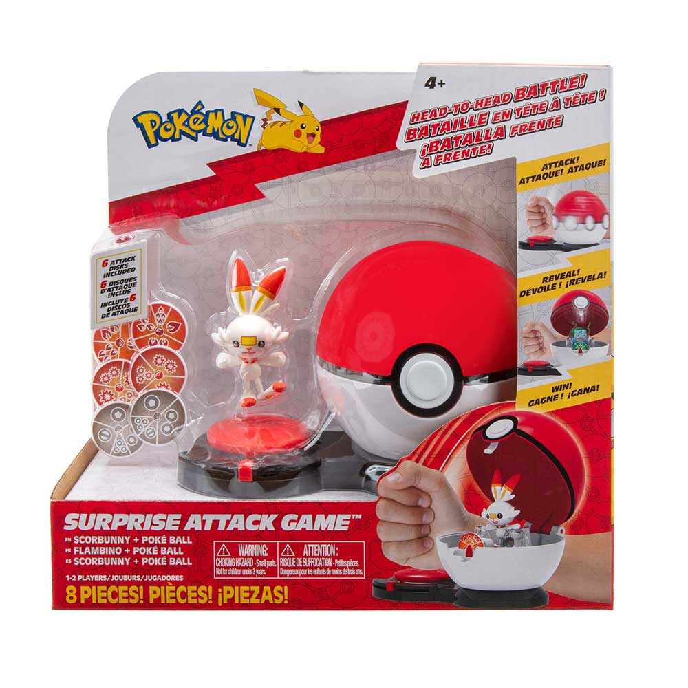 Pokémon Suprise Attack Game- Scorbunny