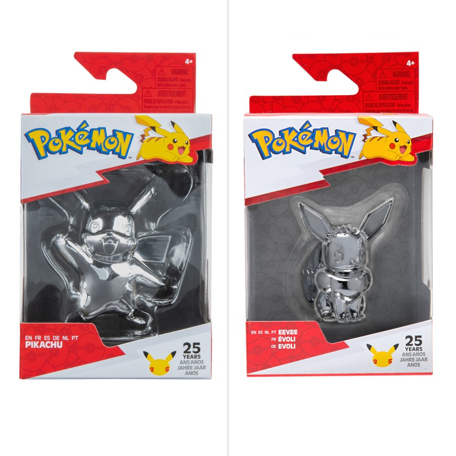 Pokemon - Select Silver Battle Figures Assortment