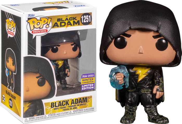 Black Adam (2022) - Black Adam CCXP 2022 Winter Convention Exclusive Funko Pop! Vinyl