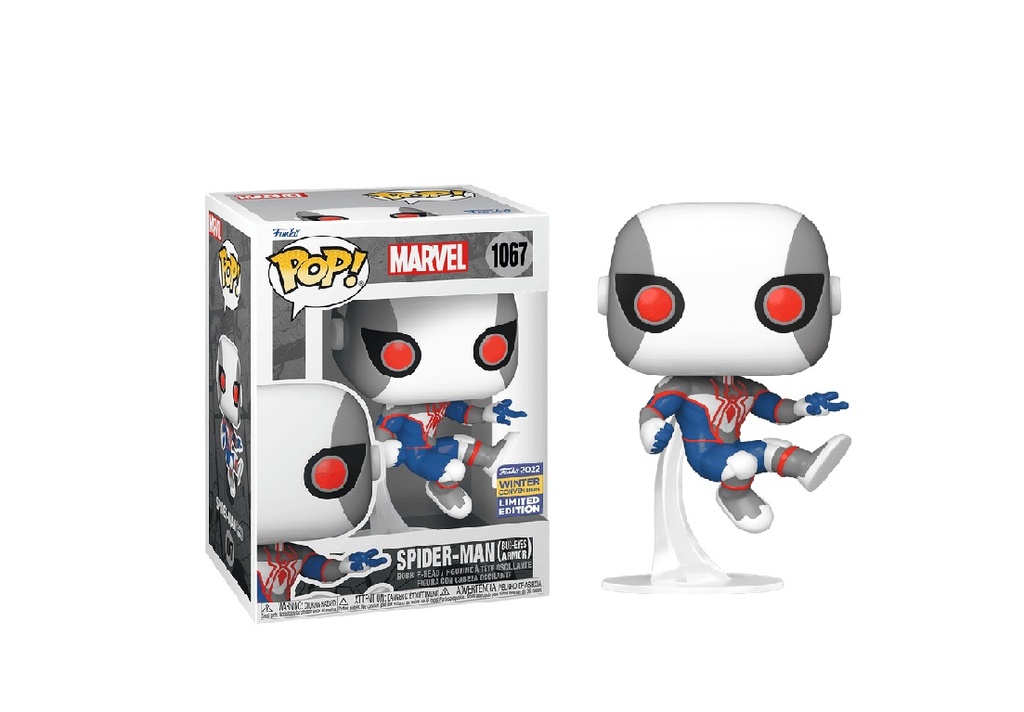 Marvel - Spider Man (Bug Eyes Armor) CCXP 2022 Winter Convention Funko Pop! Vinyl #1067