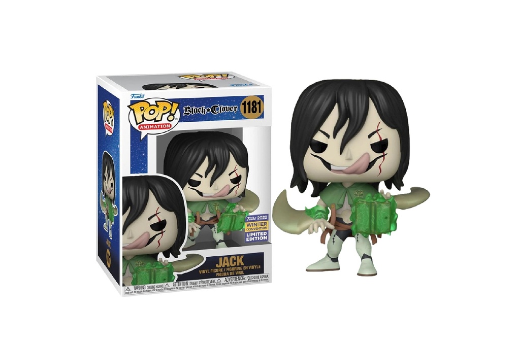 Black Clover - Jack CCXP 2022 Winter Convention Exclusive Funko Pop! Vinyl Figure #1181