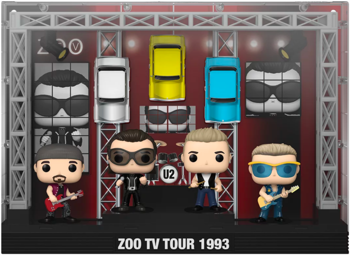 U2 - Zoo TV 1993 Tour Deluxe Funko Pop! Moment Vinyl Figure