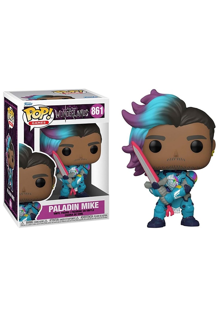 Borderlands: Tiny Tina's Wonderland - Paladin Mike Funko Pop! Vinyl #861