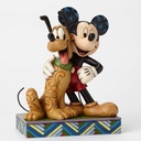 [4048656] Disney Traditions - Mickey Mouse & Pluto (Best Pals) Figurine
