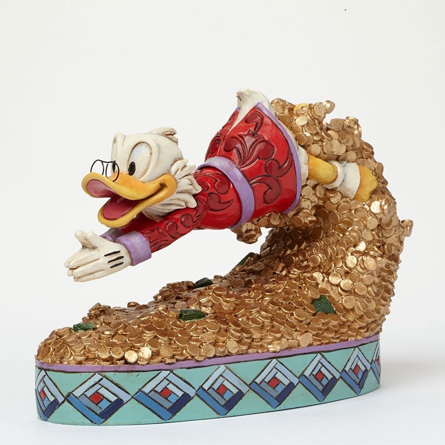 Disney Traditions - Scrooge McDuck (Treasure Dive) Figurine