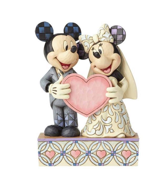 Disney Traditions - Mickey Mouse & Minnie Mouse Wedding (Two Souls, One Heart) Figurine