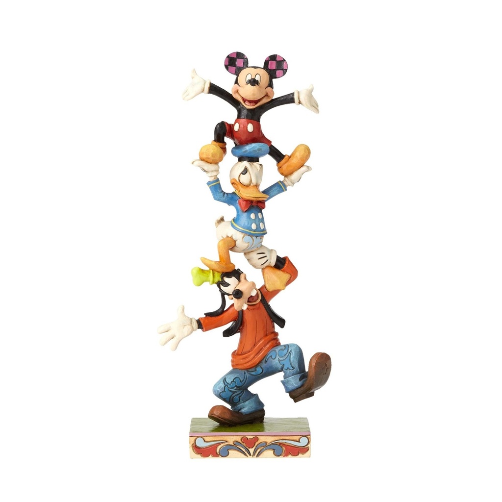 Disney Traditions - Goofy, Donald & Mickey (Teetering Tower) Figurine