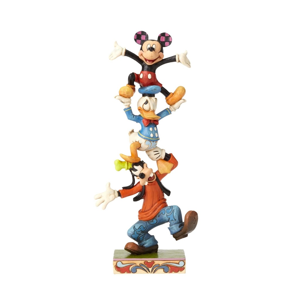 Goofy, Donald & Mickey Mouse 'Teetering Tower' Figurine - Disney Traditions by Jim Shore