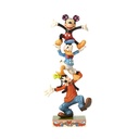 [4055412] Disney Traditions - Goofy, Donald & Mickey (Teetering Tower) Figurine