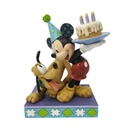 [6007058] Disney Traditions - Mickey Mouse & Pluto 90TH Anniversary (Happy Birthday) Figurine