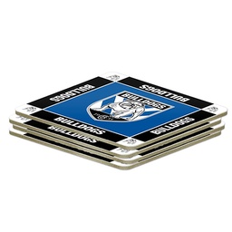 NRL Canterbury-Bankstown Bulldogs 4pk Coaster