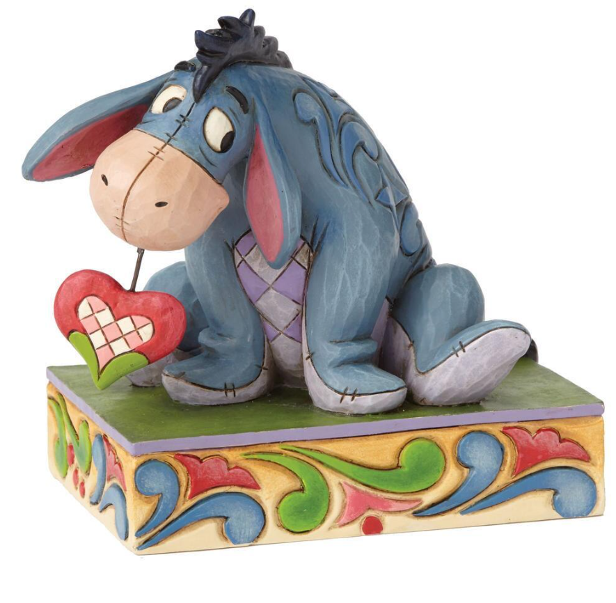 Disney Traditions - Winnie The Pooh - Eeyore "Heart On A String" Figurine