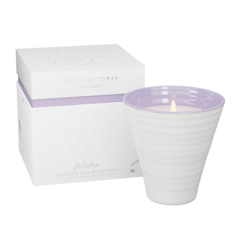 Sophie Conran Energies Candle - Wisdom - Frankincense & Vetivert