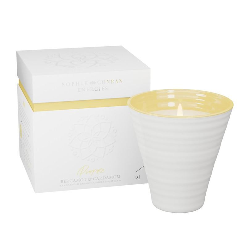 Sophie Conran Energies Candle - Purpose - Bergamont & Cardamom