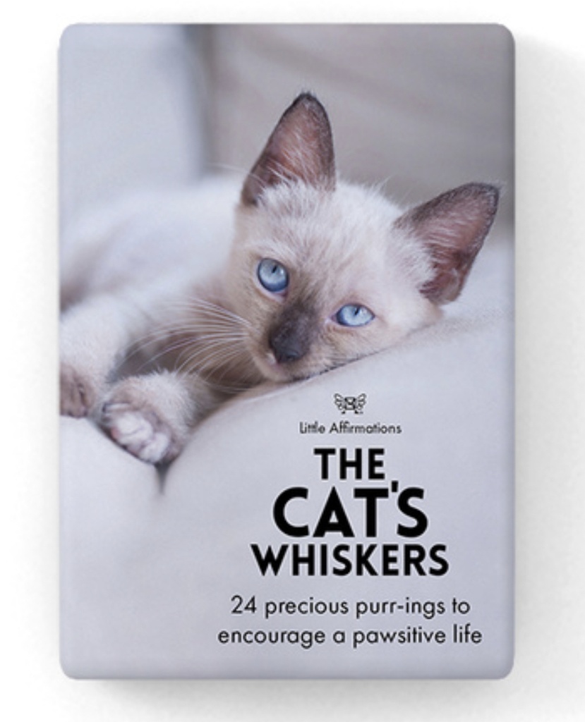 The Cats Whiskers - 24 Affirmation Cards + Stand